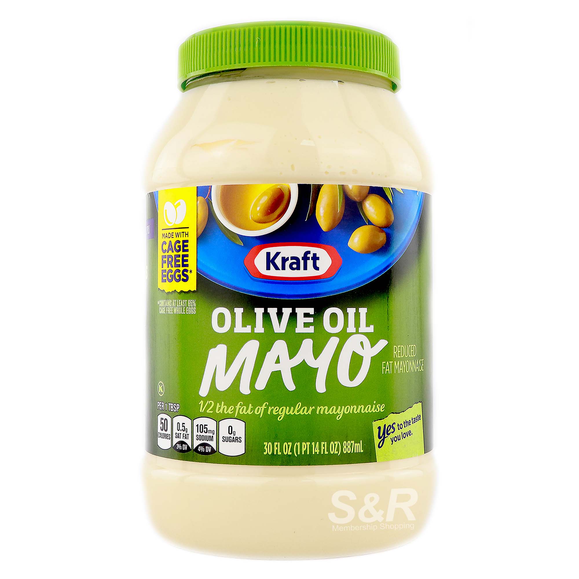 Kraft Olive Oil Mayonnaise 887mL